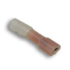 ACT RED HEAT SHRINK TERMINAL, FULLY INSULATED FEMALE