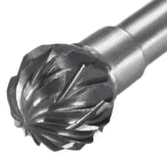 Carbide end mill cutter for precision machining, industrial cutting tool for metalworking, CNC milling, and woodworking applications.