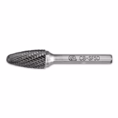 Double Cut Arch Ball Nose Carbide Rotary Burr Bits for Die Grinder