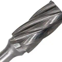 High-quality metal end mill cutting tool used for industrial machining and CNC milling applications.