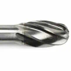 High-speed steel milling cutter with multi-flute design for precision machining and metal cutting tools. Ideal for industrial manufacturing, machining, and engineering applications.