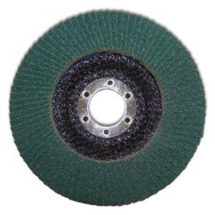 Diamond abrasive grinding wheel for metal cutting and grinding applications, featuring a sturdy center hub and durable textured surface. Ideal for industrial use and precision machining.