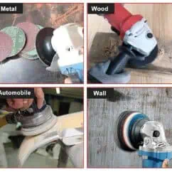 Discs for metal cutting and grinding, cordless electric power tools for woodworking, car polishing and sanding tools, wall surface polishing tools, hand-held power equipment for construction and renovation.