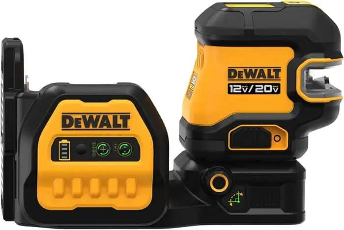 High-performance DeWalt 20V/12V cordless laser level and detector for construction and DIY projects. Durable, precise, and easy to operate for accurate measurements.