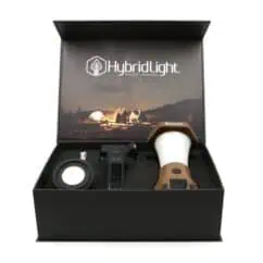 NIS Tools hybrid light therapy device for wellness and sleep improvement, featuring innovative design and multiple accessories for optimal performance.