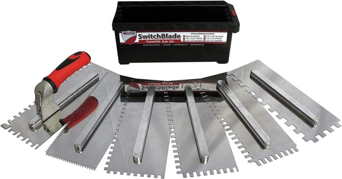 SWITCH BLADE TROWEL 8 PC KIT