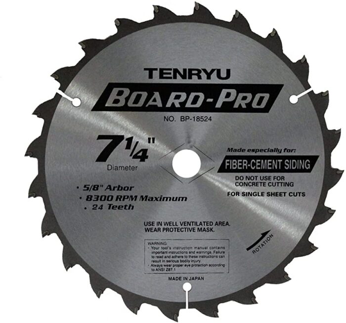 TENRYU BOARD PRO CARBIDE 7 and a QUARTER 24 TOOTH