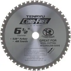 Tenryu Cord Free Blades for Metal