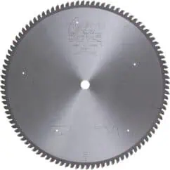 Carbon steel circular saw blade for woodworking, high precision cutting tool for carpentry projects. NIS Tools offers durable and sharp blades for professional and DIY wood cutting tasks.