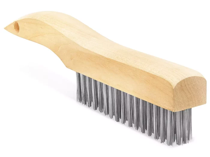 WIRE BRUSH SS SHOE HANDLE