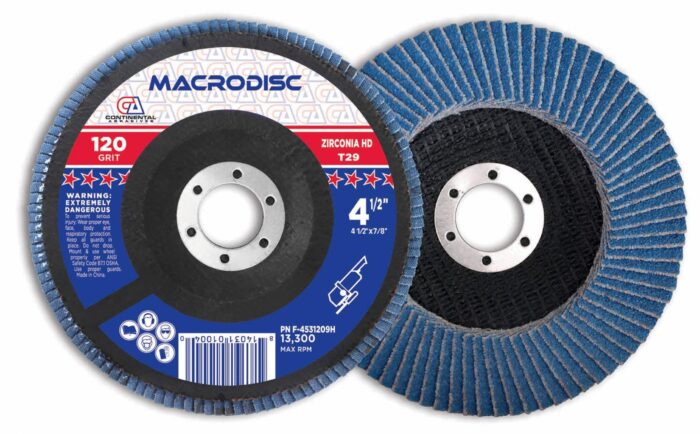 120 Grit Type-29 Jumbo Premium High-Density Jumbo Zirconia Flap Disc For Grinding