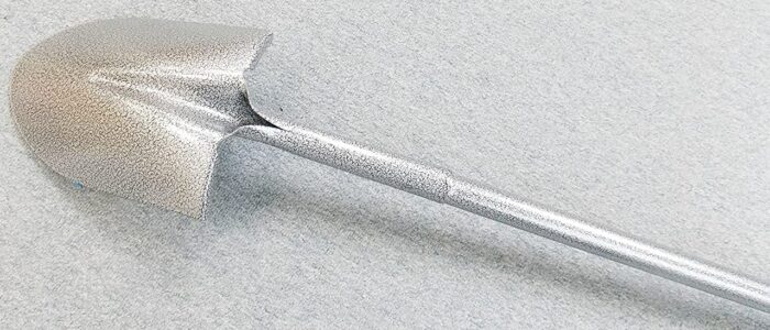 ALL STEEL ROUND SHOVEL HEAD BACK