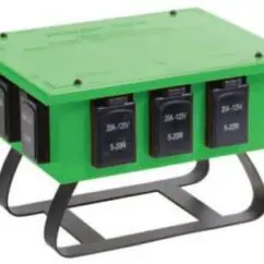 High-quality electrical distribution box with multiple circuit breakers, suitable for industrial and residential electrical systems, ensuring safety and efficient power management.