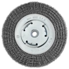 CRIMPED WIRE WHEELS FOR BENCH GRINDER