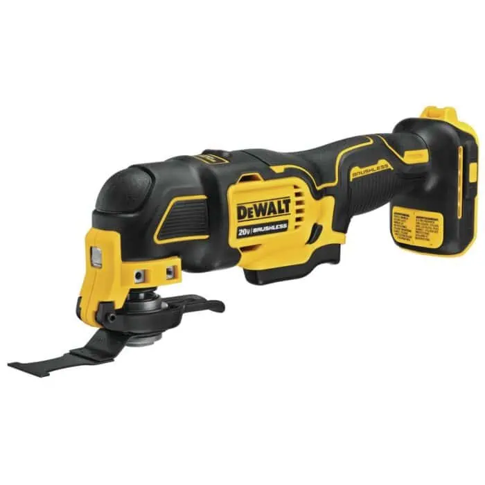 DeWalt 20V Max Brushless cordless oscillating multi-tool for versatile cutting, sanding, and grinding tasks in professional construction and home improvement projects.