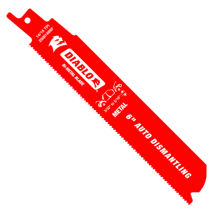 FREUD AUTO DISMANTLING RECIP BLADES 6 INCH