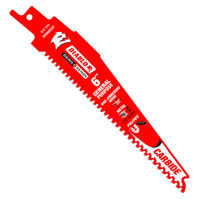 FREUD CARBIDE GP RECIP BLADES 6 INCH