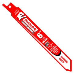 FREUD CARBIDE THIN METAL RECIP BLADES 6 INCH