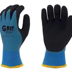 NIS Tools industrial safety gloves with rubber grip for enhanced handling and protection in manufacturing environments. Made with durable materials for reliable performance.