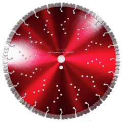 Arrow diamond blade