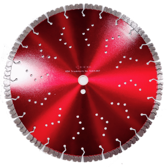 Arrow diamond blade