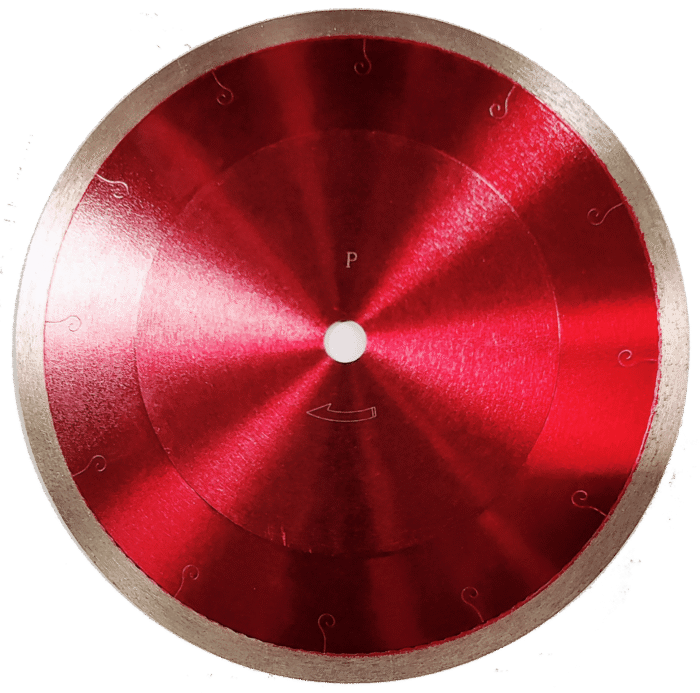supreme grade red metallic tile blade
