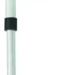 MEASURING WHEEL FOR SMOOTH TERRAIN 4 Ally text: Adjustable telescopic measuring wheel with yellow and black wheel and extendable metal handle for accurate distance measurement.