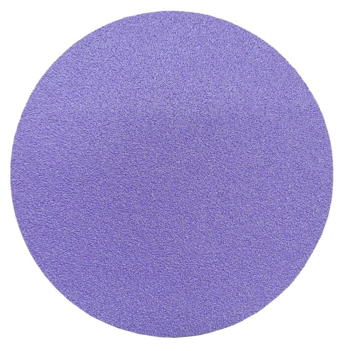 PURPLE FILM BACKED HOOK AND LOOP DISCS NO HOLE