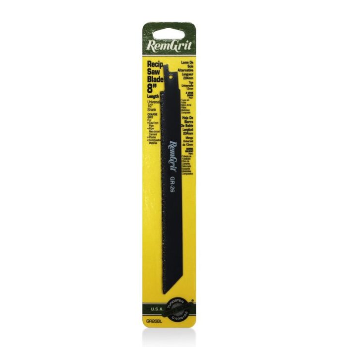 RemGrit® Carbide Sawzall Blades