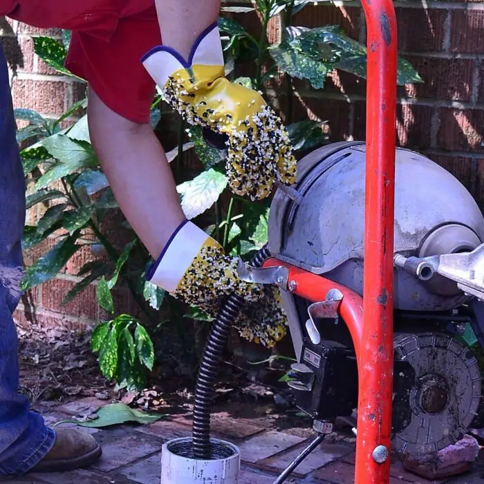 Shubee PVC Ugly Gloves® in action