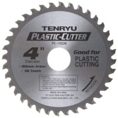 TENRYU PLASTIC CUTTER SERIES 4 INCH X 36 TOOTH