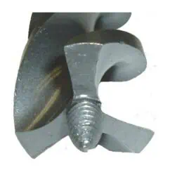 High-precision industrial screw and metal component close-up, ideal for manufacturing and engineering applications, showcasing durability and craftsmanship.