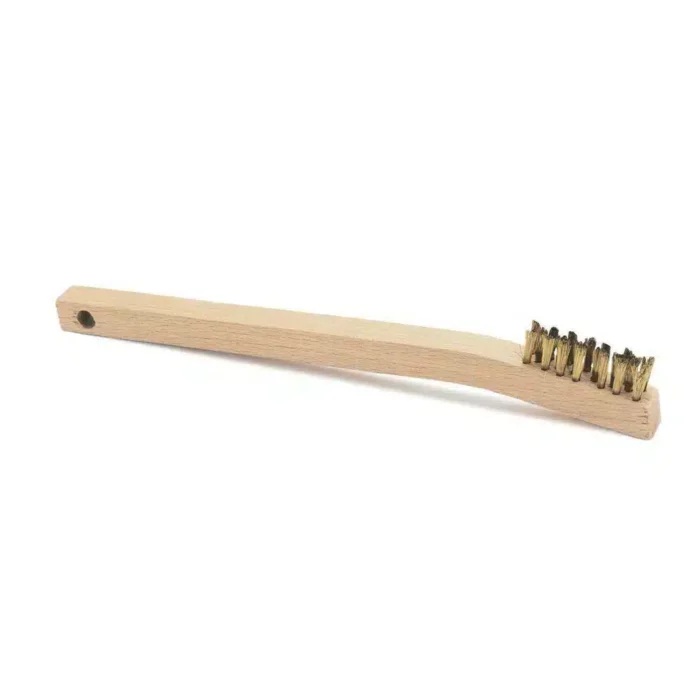 WIRE BRUSH BRASS TOOTHBRUSH