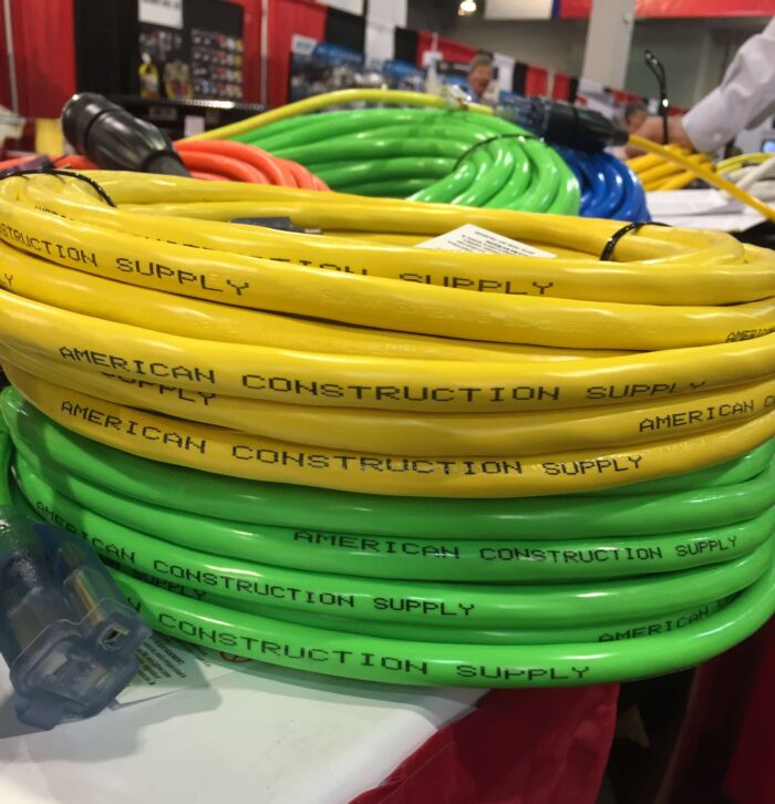 custom printed cords lighted end