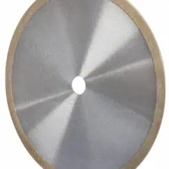 High-quality circular saw blade with carbide-tipped teeth for precise cutting in woodworking and metalworking applications.