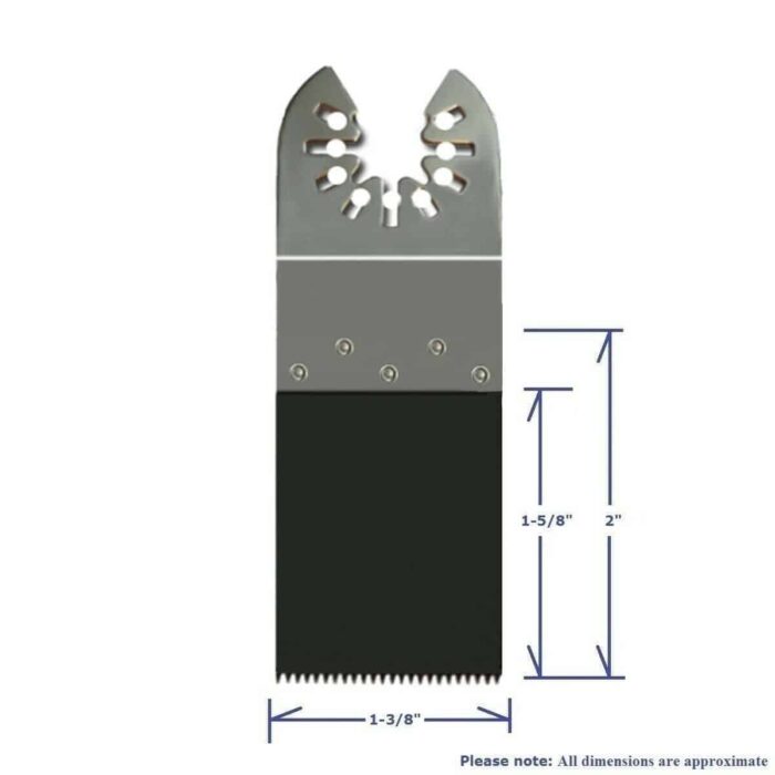 BI-METAL MULTI TOOL BLADES