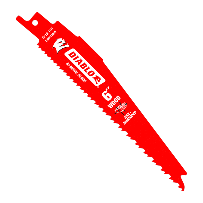 Freud Diablo Bi-metal Nail Imbedded Wood Sawzall Blades
