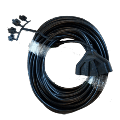 U.S. WIRE QUADRUPLE TAP EXTENSION CORDS