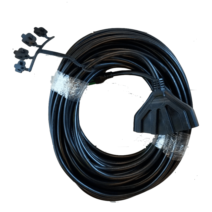 U.S. WIRE QUADRUPLE TAP EXTENSION CORDS
