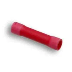 Red plastic tube used for electrical insulation or wiring protection at NIS Tools.