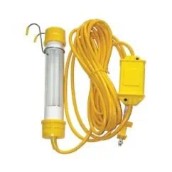 A portable test instrument with yellow cables and probes for industrial electrical testing and diagnostics.
