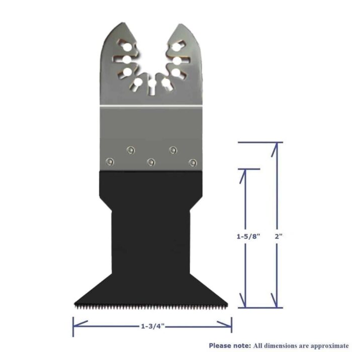 BI-METAL MULTI TOOL BLADES