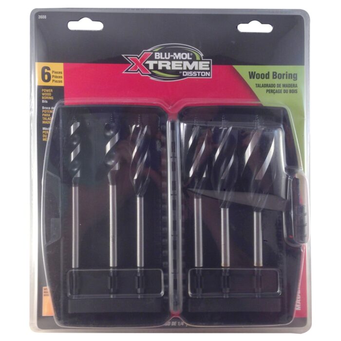 BLU-MOL X-TREME® QUICK CHANGE POWER WOOD BORING BITS