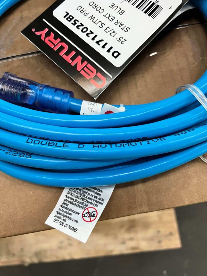 printed extension cord