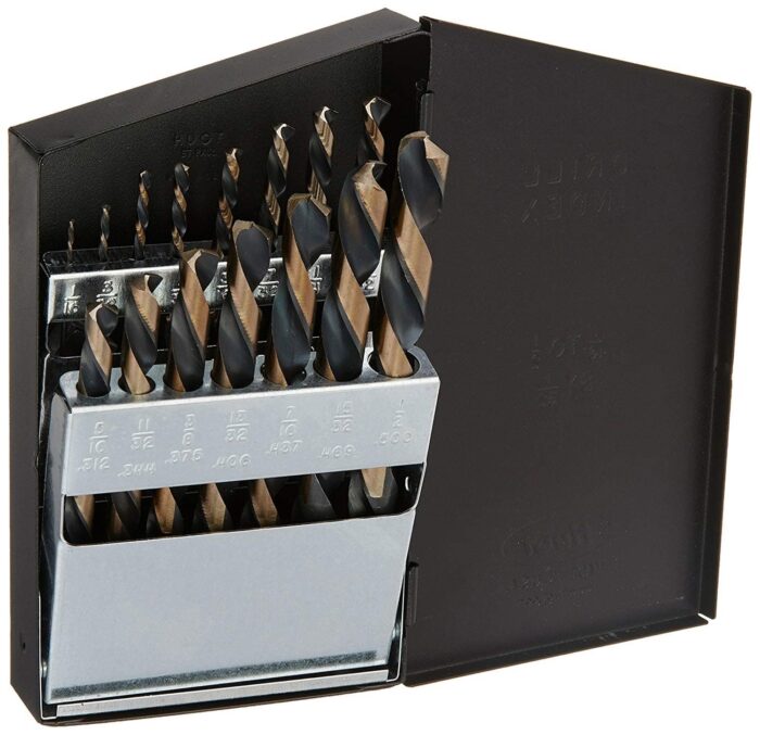 left handed drill bit set