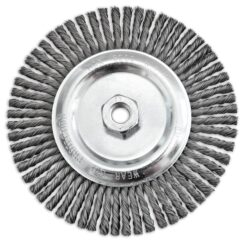 stringer bead twist knot wire wheel