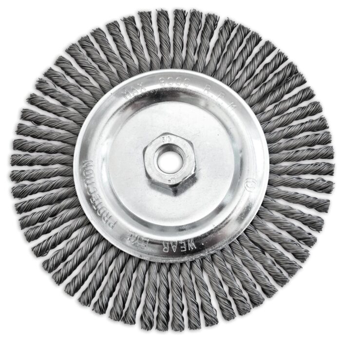 stringer bead twist knot wire wheel