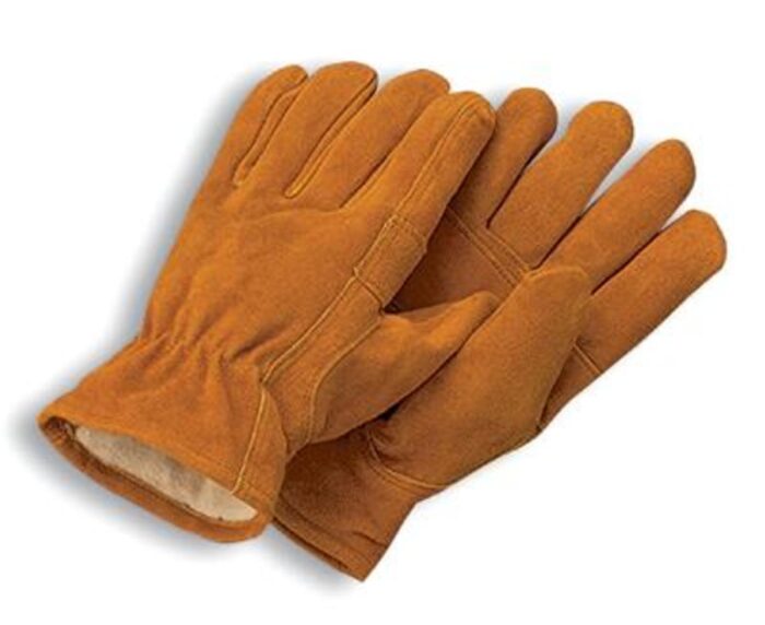 thinsulate lined leathe work gloves