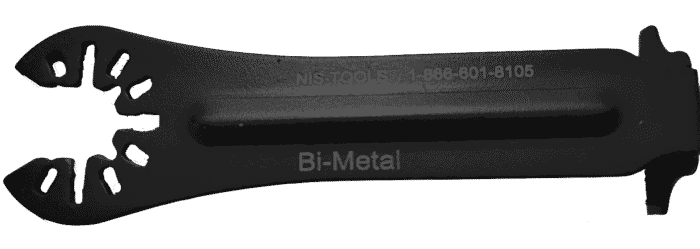 90 degree right angle multi-tool blade