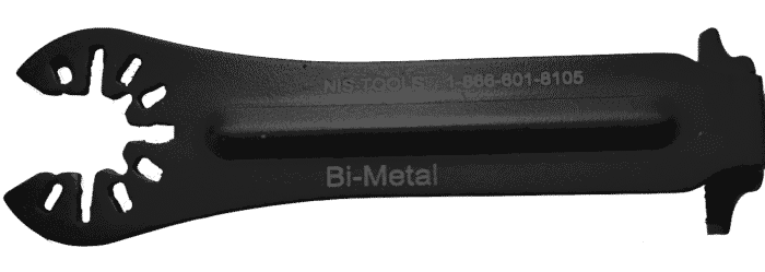 90 degree right angle multi-tool blade